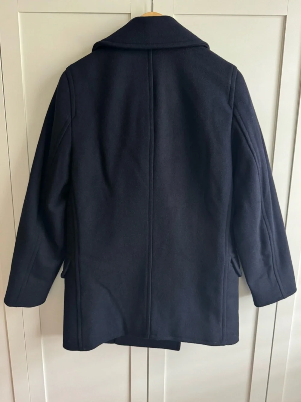 J.Crew Dock Peacoat in Wool Blend with PrimaLoft® in Classic Navy Size XS